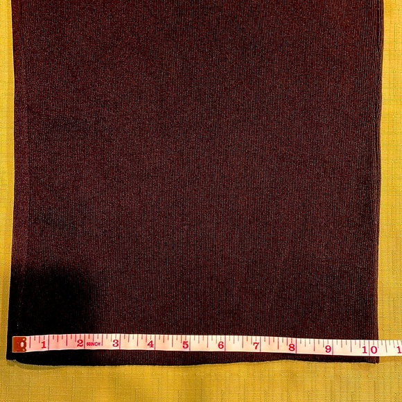 Grace Dane Lewis 2 pc Rayon/Nylon long jacket (XL) and palazzo pant (L). Sheen. - Picture 12 of 14